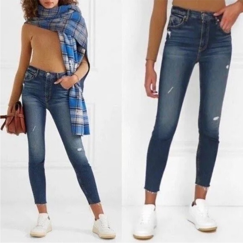 GRLFRND The Kendall Distressed Jeans
